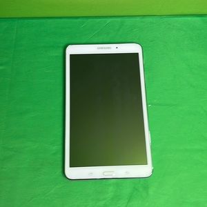 White Samsung Tablet ( In great condition )